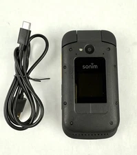 Sonim XP3 Plus XP3900 16GB Black Camera Flip Phone Carrier Locked T-Mobile Works