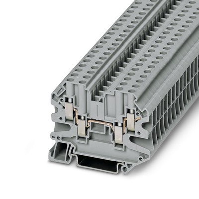 2pcs PHOENIX UT 4-QUATTRO HV Four-conductor Universal Terminal   Gray New  K *kk