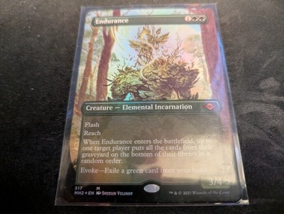 MTG Magic the Gathering FOIL Endurance Borderless MH2!