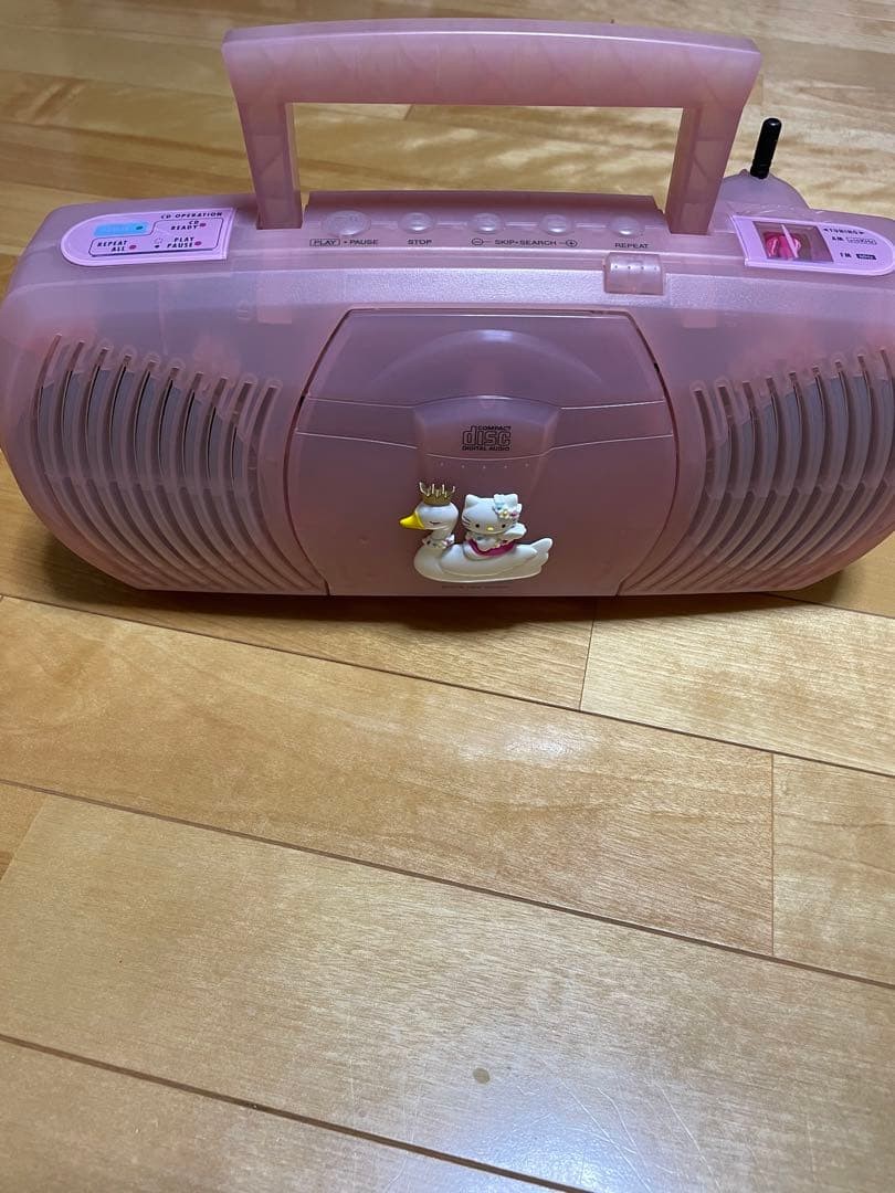 Sanrio Hello Kitty Stereo CD Player 25th Anniversary | eBay