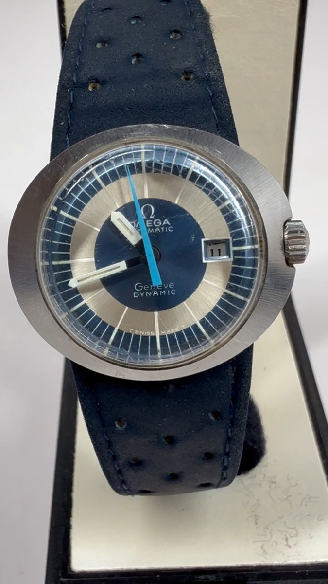 Vintage Ladies OMEGA Geneve Dynamic Automatic Date Watch WORKING