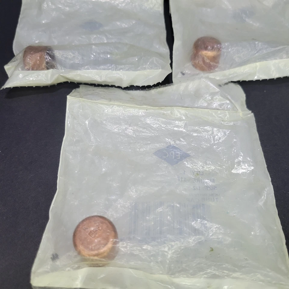 (5) Elhart Products 30626 1/2" Sweat Copper Tube Cap - Image 2 of 4