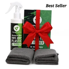 Auto Care vac103 Restorer Pro Vinyl Wrap, Plastic and Rubber w/Microfiber Kit