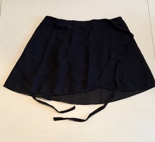 Mirella Women's Wrap Dance Skirt Black One Size Ballerina