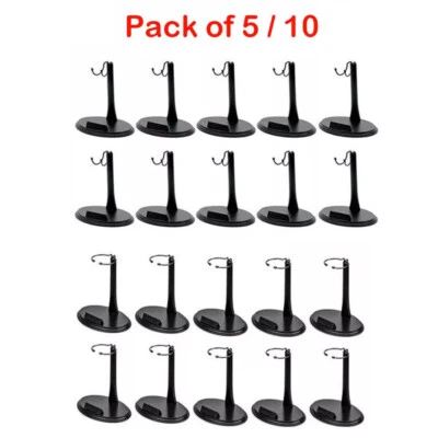 5/10PCS Action Figure Stand Holders 1:6 Scale Model Display 12'' Dolls Support