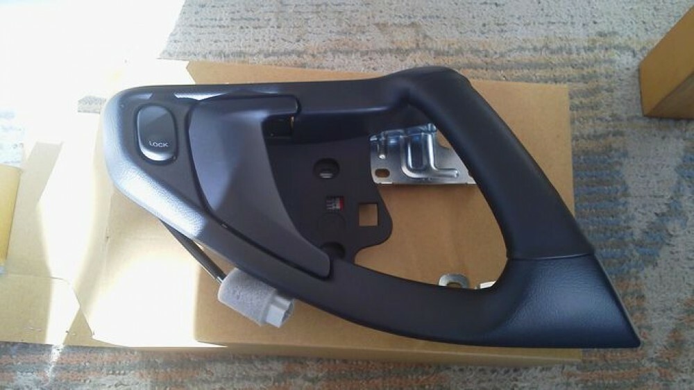 Honda ACURA Genuine OEM NSX NA1 NA2 Door handle ASSY leather black