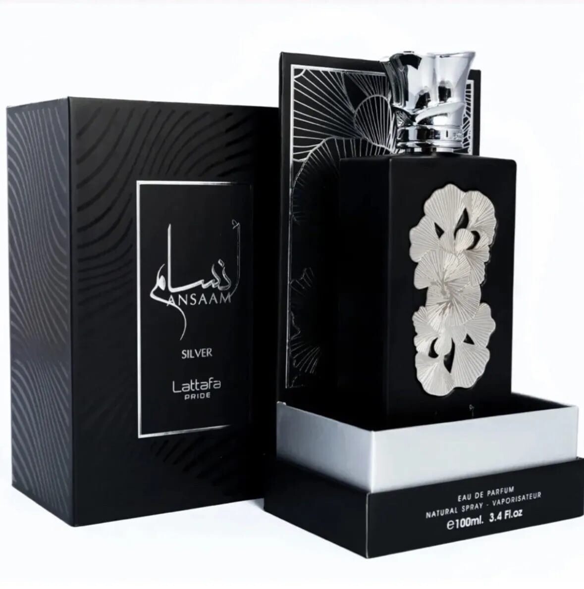 Ansaam Silver EDP Perfume By Lattafa Pride 100 ML🥇🔥Hottest
