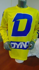 DYNO YELLOW BIKE JERSEY CLASSIC BMX JERSEY RACE BIKE SHIRT 80'S FREESTYLE XL
