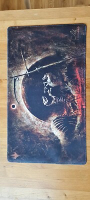 Magic the Gathering - MTG - Seb McKinnon - Damnation Sketched Playmat