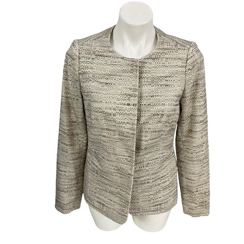 The Limited Blazer Damen Small Tall hellbraun Jacke Arbeit Büro Freizeit Business - Bild 7 von 17