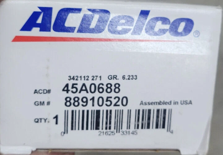 Steering Tie Rod End ACDelco 45A0688 ^ - Image 2 of 2