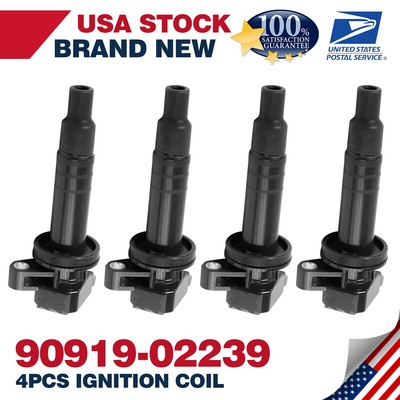 Precision-Crafted 4X Ignition Coil for Chevrolet Prizm 1999-2002 OE- 90919-02339