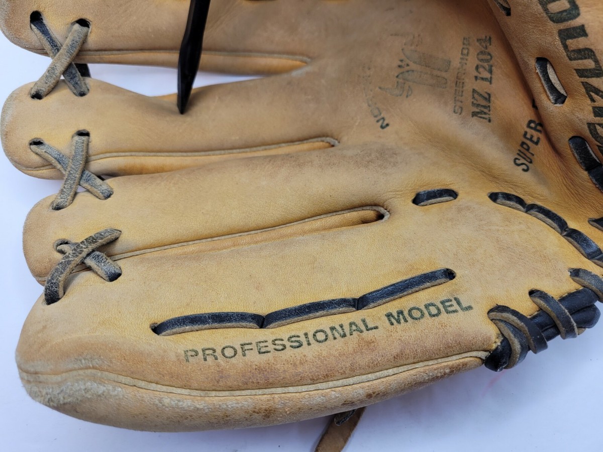 Mizuno MZ1204 Leather Baseball Glove Mitt 12