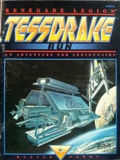 Renegade Legion RPG Legionnaire Tessdrake Run Adventure SC FASA Supplement Book