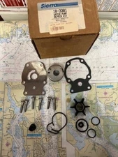 Sierra Marine #18-3381 Water Pump Repair Kit without Housing replaces OMC 393509