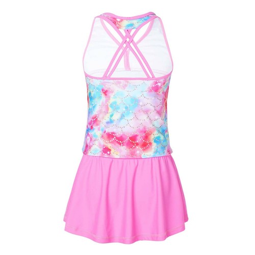 Niñas Tankini Traje de Baño Playa Estampado Boho Espalda Corredora Top Natación Faldas Conjuntos Calzoncillos - Imagen 43 de 162