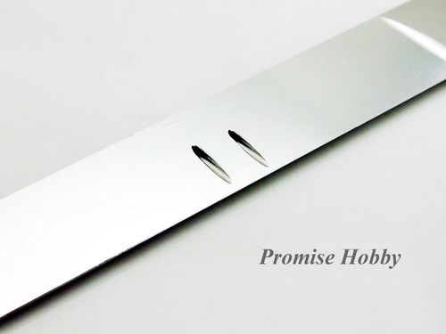 Height 160mm 170mm 180mm Large Alloy Rudder Blade for RC Model Boats - Picture 13 of 15