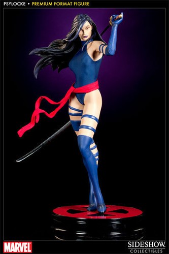 SIDESHOW COLLECTIBLES PSYLOCKE EXCLUSIVE PREMIUM FORMAT STATUE MARVEL SAMPLE NEW