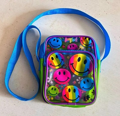 Rare Lisa Frank Vintage 90s Purse Smiley Faces Bag Crossbody