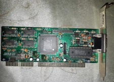 Trident TVGA 9000 512 kbyte RAM 8-16 bit isa video card