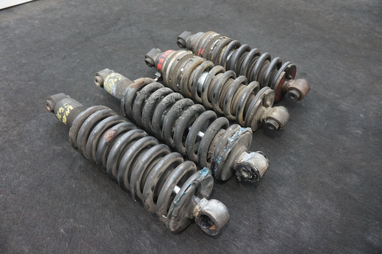 Set Shock Strut Spring Absorber 400412031AB Lamborghini Gallardo Spyder 08 *Note