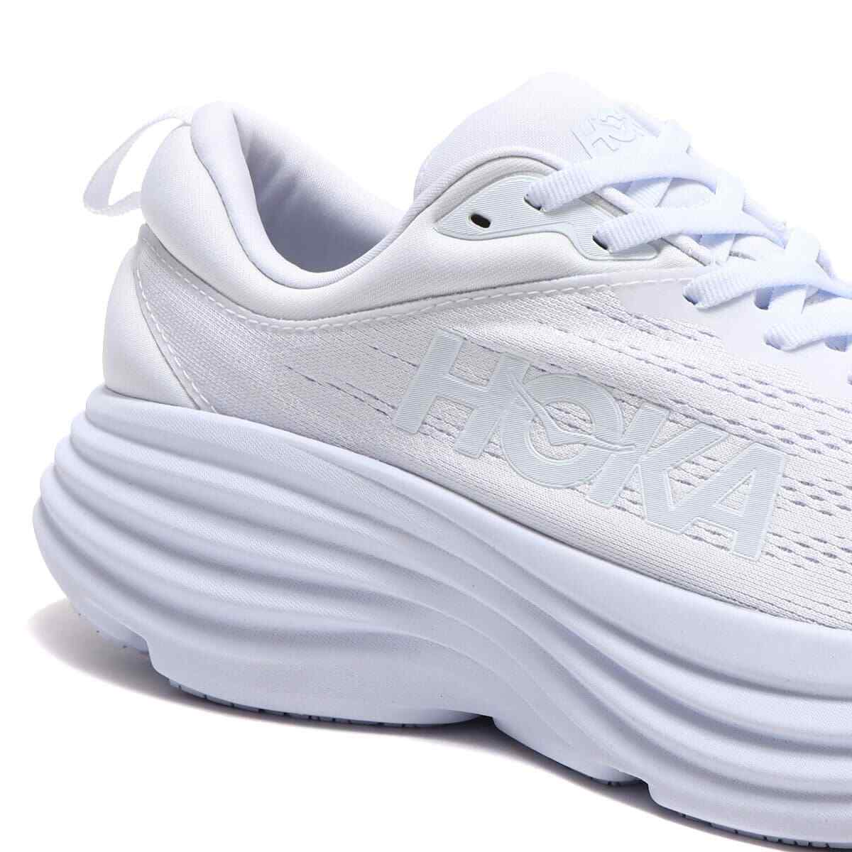 Hoka One One Bondi 8 Color White White 1123202-wwh Sneaker