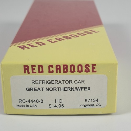 Red Caboose HO Kit RC-4448-8 Refrigerator Car Great Northern/WFEX #67134