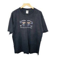 The Quest for Immortality VTG Black SS Tshirt Cotton XL Front Egyptian Graphic