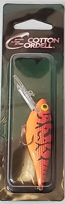 Cordell CRD C.C. Shad. Bass  Fishing Deep Diving Crankbait Red/Orange Craw