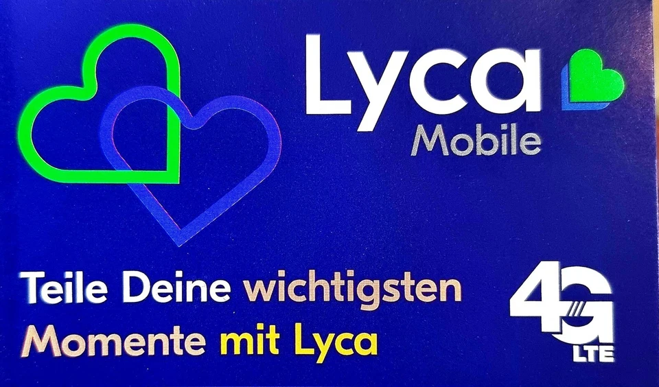 Lyca-Mobil prepaid Sim karte Inklusive 100+40GB EU Internet Flat . Top Angebot - Bild 3 von 3