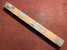 TNT Acrylic Hybrid Stabilized Maple Burl Blank. 1-1/2 x 1-1/2 x 18