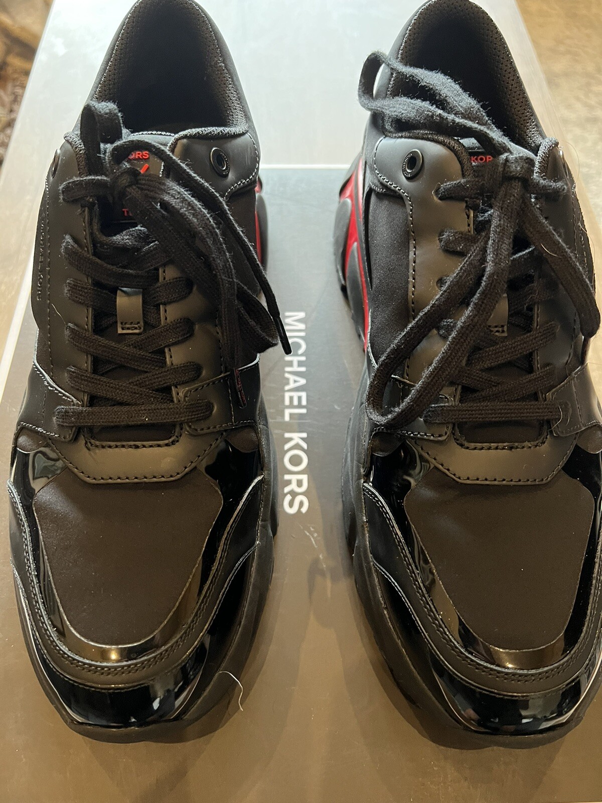 Michael Kors Ethan Scuba Trainer Men's Designer Sneakers Size 12 Authentic RARE image 4