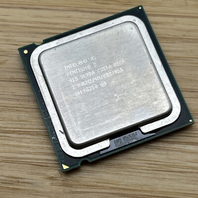 Intel Pentium D 2.8GHz 4M 800FSB Socket 775 CPU Processor LGA775 # SL9DA 2.80