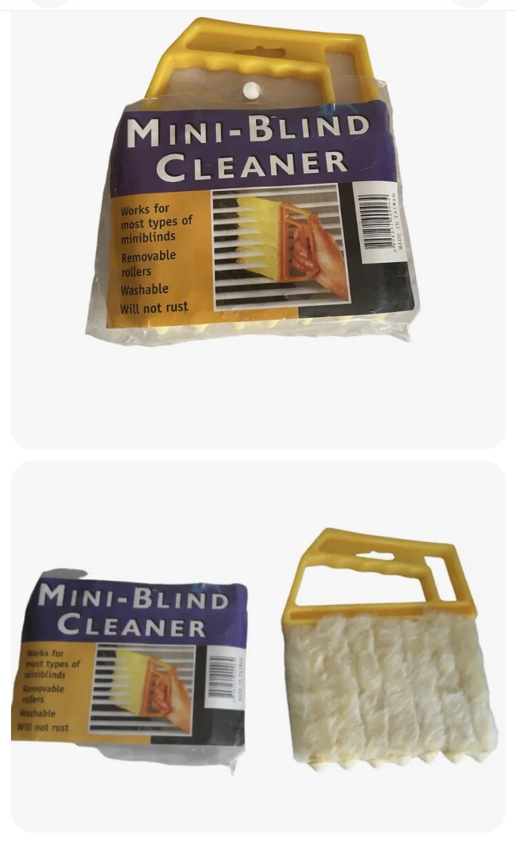 Microfiber Venetian Blind Brush Window Dusting Cleaner Tool Mini Blind Duster