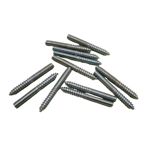 Dowel M6 M8 M10 Ikea Argos Style Furniture Wood Metal Connecting Double Screws  - Afbeelding 5 van 7