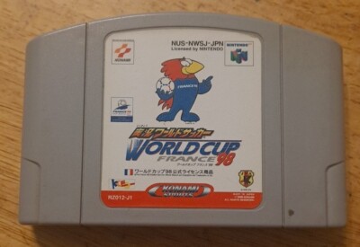 Jikkyou World Soccer World Cup France 98 N64 Japan import