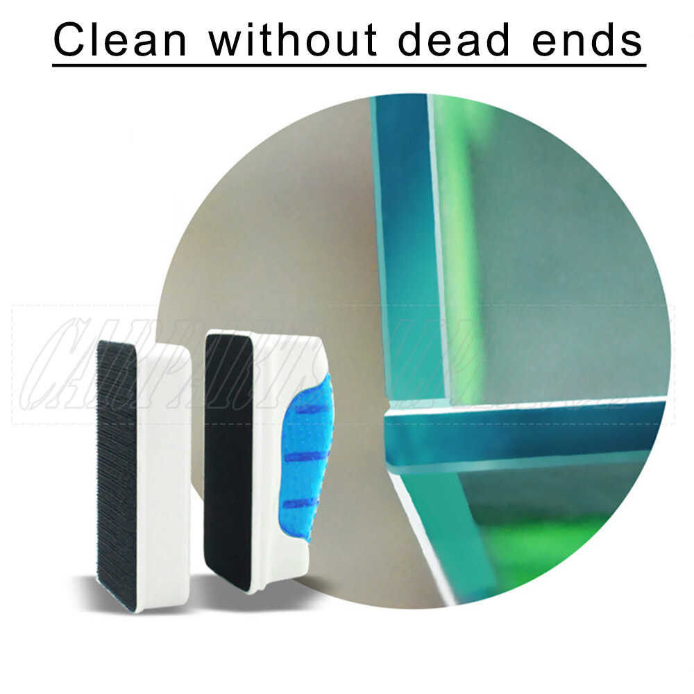 Aquarium Glass Cleaner Fish Tank Aquatic Algae Cleaning