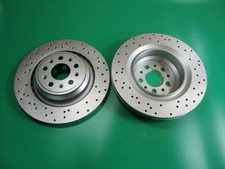  Maserati Rear Brake Rotors TopEuro  (set of 2) 670031597 Ghibli Quattroporte 