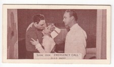 1935 Trade Card William Boyd, Wynne Gibson, and Will Gargan in 