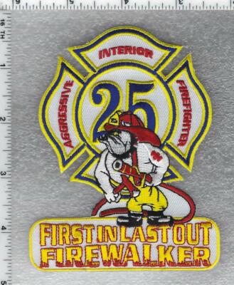 Houston Fire Department (Texas) Firewalker 25 Shoulder Patch
