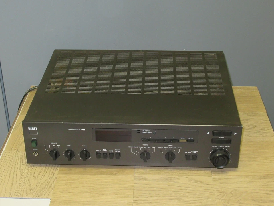 NAD 7155 Vintage Stereo Receiver Amplifier AS IS - Image 2 of 4