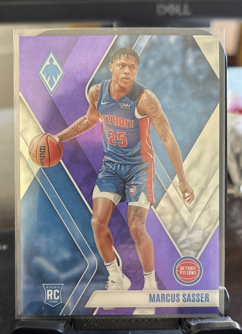 2023-24 Panini Phoenix #263 Marcus Sasser Purple /150 Rookie RC