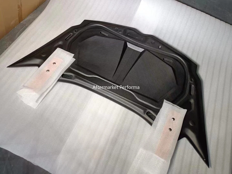 SE ADAPTA A LAMBORGHINI AVENTADOR LP700 LP740 770 FIBRA DE CARBONO PANELES CAPÓ DELANTERO Foto 4 de 4