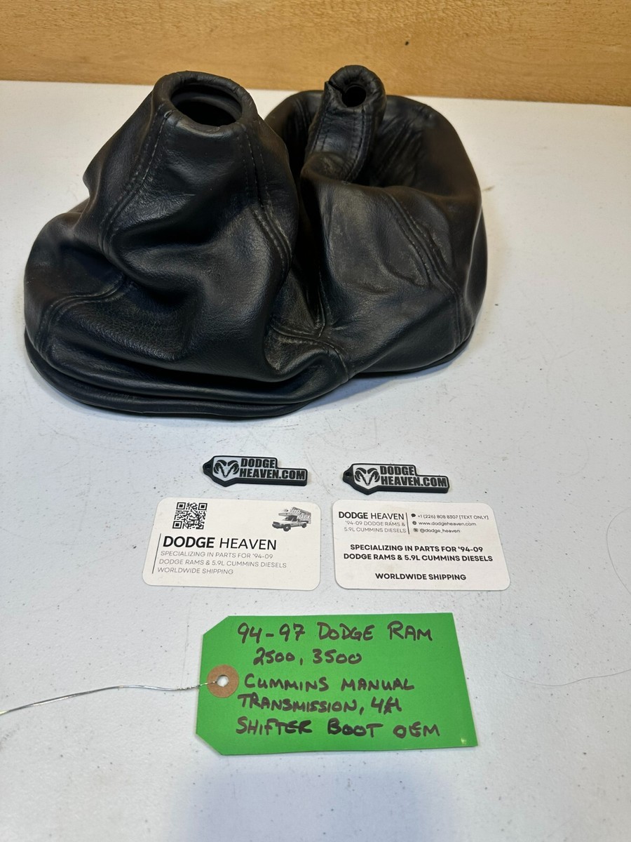 1994-1997 Dodge Ram 5 Speed Manual 4x4 Shifter Boot Top OEM NV4500