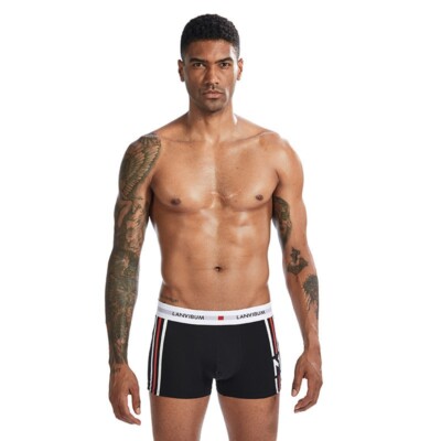 Men's Sexy G-String Boxer Briefs Shorts Underwear Cotton Seamless ...