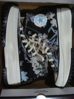 MENS CONVERSE RUN STAR HIKE HI 171398C SIZE 8(*the box has no lid *)