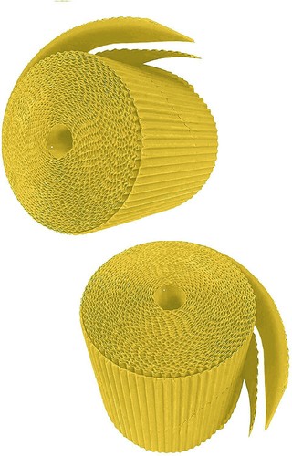Corrugated Scalloped Border Roll: Classroom wall Decoration Display Pack of 2 - Picture 107 of 247