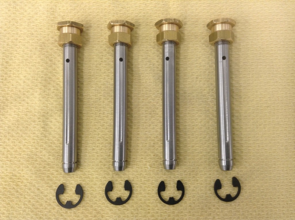 1969-1973 Ferrari 365 GTB/4 & GTS/4 "Daytona" Oversize Door Hinge Pins, Set of 4