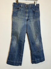 Levi  s Movin On Jeans Size W30 L26 Hemmed Vintage Talon 42 Zipper Boot