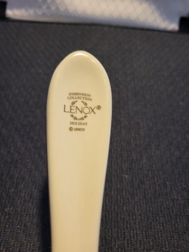 Lenox Diminson Christmas HOLIDAY Cake Pie Dessert Server 11". Set of 2 - Picture 5 of 6